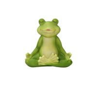 ycezw Yoga -Frog Miniaturas Miniaturas Yoga Pose Figura - Zen Meditación Yoga Frog 3D Estatuas Decoraciones Creativas | Mascota Personalizada de Integridad Verde de Una Integridad Moral de A