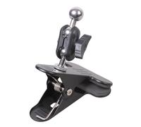 YCHUCH 2. Clip de hierro giratorio resistente con soporte de enchufe para dispositivos de navegación, equipo de cámara, capacidad de agarre de 5 cm, clip magnético universal para teléfono para coche