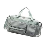 YCHUCH Bolsa de viaje para fines de semana, para entrenamiento, gimnasio, para mujeres y niñas, resistente al agua, bolsa de viaje, Green, One Size