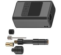 YCHUCH Bombas de aire eléctricas portátiles con gancho de luz de camping compactas motores de doble velocidad para equipos inflables al aire libre, bombas de aire recargables