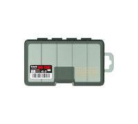 YCHUCH Caja de aparejos de pesca, organizador de señuelos multifunción, bandeja de almacenamiento con múltiples ranuras, cebos, equipo de pesca portátil