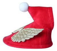 YCHUCH Capas de loros de moda, para mascotas, de Papá Noel, para Navidad, celebración, para pájaros, ropa de periquito