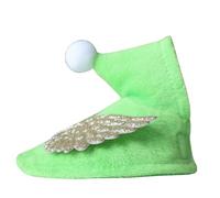 YCHUCH Capas de loros de moda, para mascotas, de Papá Noel, para Navidad, celebración, para pájaros, ropa de periquito