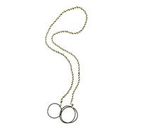 YCHUCH Cinta elástica trenzada para el pelo para deporte, soporte para cola de caballo en espiral para cabello largo, popular nailon elástico para gimnasio o natación