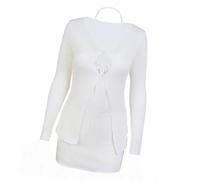 YCHUCH Conjunto de 3 piezas de traje de baño para mujer, parte superior corta y falda suave y transpirable con almohadilla de pecho integrada, cómoda parte superior reforzada