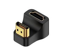 YCHUCH Convertidor macho a hembra de 180 grados, 8 K, 60 Hz, cable compatible con HDMI, adaptador en forma de U, extensión para TV y portátil