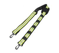 YCHUCH Correa de hombro reflectante ajustable para radio y radio de seguridad nocturna, cinturón de nailon con hebillas de liberación rápida, correa de hombro de radio bidireccional de ajuste rápido