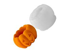 YCHUCH Eerie Gourd and Spectrals - Marco para manualidades de velas, múltiples usos, juego de arte flexible, decoración de temporada, jabón, chocolate, hornear, calabazas, molde de silicona