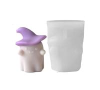 YCHUCH Eerie Gourd and Spectrals - Marco para manualidades de velas, múltiples usos, juego de arte flexible, decoración de temporada, jabón, chocolate, hornear, calabazas, molde de silicona