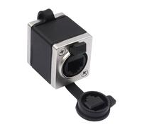 YCHUCH Enlace Ethernet seguro RJ45 hembra de bloqueo para expansión de red