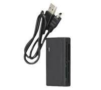 YCHUCH Lector de tarjetas de memoria TF MS 6 en 1, adaptador USB externo portátil, convertidor de lectura y escritura para PC de escritorio, tarjeta de memoria USB portátil