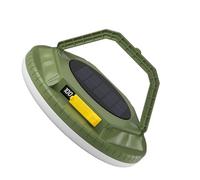 YCHUCH Luz solar plegable recargable para colgar con batería de gran capacidad, carga rápida para aventuras al aire libre