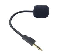 YCHUCH Micrófono de repuesto unidireccional para videojuegos, micrófono desmontable con cubierta para consolas/PC, micrófono desmontable