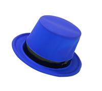 YCHUCH Neoncolors - Sombrero alto fluorescente para discoteca, fiesta temática de adultos, actuaciones teatrales, disfraz de artistas escénicos, accesorio de moda