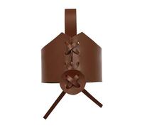 YCHUCH Portavasos de cuerno de cuero con cinturón ajustable, fundas para tazas de café, fundas prácticas para bebidas