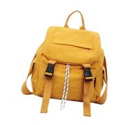 YCHUCH Preppys - Mochilas casuales para mujer, ligeras, de nailon, mochila escolar, mochila de viaje, bolso pequeño, bolsa de regalo, mochila de ciudad pequeña, Amarillo