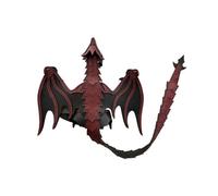 YCHUCH Pulsera de piel sintética con diseño de dragón, materiales suaves y flexibles, fácil mantenimiento, unisex, pulsera de actividad al aire libre