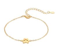 YCHUCH Pulsera resistente de acero inoxidable con diseño de patas de mascota que ofrece un encanto único y elegante a cualquier atuendo, elige joyas de acero inoxidable, talla única, como se describe