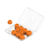 YCHUCH Punta antideslizante resistente al sudor, varios tamaños para auriculares deportivos, tapones para un uso cómodo y prolongado, 10 piezas de punta de repuesto