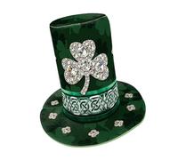 YCHUCH Sombrero de tamaño familiar para el Día de San Patricio en varias medidas, cómodo para pieles sensibles, portátil, varios tamaños