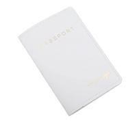 YCHUCH Soporte multifuncional para pasaporte de viaje de piel sintética para funda delgada para tarjetas de crédito, identificación, organizador para mujeres y hombres, soporte protector de pasaporte