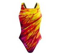 YCHUCH Traje de baño de moda push up para mujer, 1 pieza, estampado de flores, traje de baño sin espalda, ropa de playa para mujer