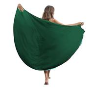 YCHUCH Vestido de playa atado de tela transpirable sin espalda, diseño clásico de color sólido para viajes, uso diario y playa