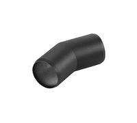 Yclty Pasamanos de Escalera con Luz LED con Sensor de Movimiento, Pasamanos Montados en La Pared para Escalones Interiores, Pasamanos de Escalera con Luz LED, Negro(Size:150° Corner Connector)