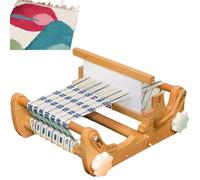 YCNLYSSR Kit de Telar de Madera de sobremesa, máquina de Tejer a Mano Multiusos para Bricolaje, Telar de Bastidor para Asientos de té