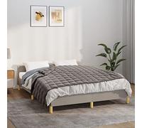 YCNLYSSR Manta con Peso Gris de 120 x 180 cm y 5 kg. Manta de Tela con Peso para Adultos, Terapia, ansiedad, Autismo, insomnio y Alivio del estrés.