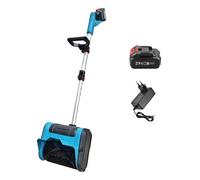 YCNLYSSR Pala quitanieves portátil, quitanieves Plegable, compacta y Ligera, con Interruptor de Seguridad Doble, para Quitar la Nieve de la Entrada en Invierno (una batería)