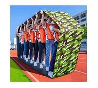 YCNLYSSR Tapete de Juego para Correr, tapete de Juego para Trabajar en Equipo, Apto para Adultos, Juegos Familiares, Actividades al Aire Libre, Fiestas de cumpleaños, para 2-18 Personas (pequeño-6 m)