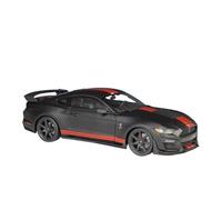 YCNXEB Maqueta de Coche a Escala 1 18 2020 Ford Mustang Shelby GT500 Modelo De Aleación De Fundición A Presión Colección Exhibición Automóviles Regalo Coche En Miniatura(Black 2)