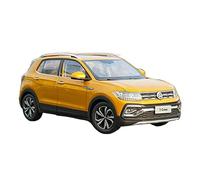 YCNXEB Maqueta de Coche a Escala 1 18 Apto para SAIC Volkswagen T-Cross Simulación Die-Cast Metal Escala Coche Modelo Juguetes Regalo Pantalla Interior Coche En Miniatura