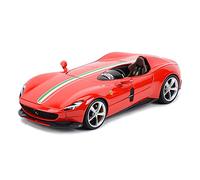 YCNXEB Maqueta de Coche a Escala 1 18 for Ferrari Monza SP1 Versión Refinada Coche Deportivo Estático Vehículos Fundición Coleccionable Juguetes Coche En Miniatura