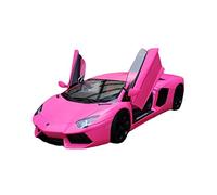 YCNXEB Maqueta de Coche a Escala 1 18 Lamborghini LP700 Modelo Aleación Simulación Coche Velocidad Y Pasión Modelo Fundición A Presión Ornamento Púrpura Coche En Miniatura