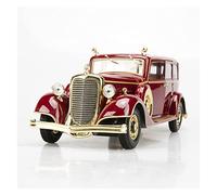 YCNXEB Maqueta de Coche a Escala 1 18 Manchu Último Emperador Puyi Dragón Coche Simulación Aleación Coche Modelo Colección Regalo Coche En Miniatura