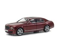 YCNXEB Maqueta de Coche a Escala 1 18 para Adornos De Colección De Modelos De Coche De Simulación De Aleación Bentley Mulsanne Coche En Miniatura(Rojo)