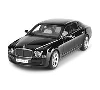 YCNXEB Maqueta de Coche a Escala 1 18 para Adornos De Colección De Modelos De Coche De Simulación De Aleación Bentley Mulsanne Coche En Miniatura(Negro)