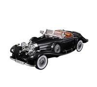 YCNXEB Maqueta de Coche a Escala 1:18 para Benzs 500K 1936 Sonido Y Luz Aleación Mini Coche Modelo Ama Las Figuras Artesanales Clásicas Coche En Miniatura