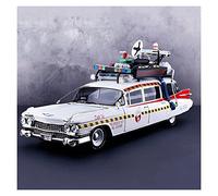 YCNXEB Maqueta de Coche a Escala 1 18 para Cadillac Ghostbusters Elf Car Full-Open Aleación Simulación Coche Modelo Boutique Adornos Coche En Miniatura