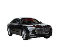 YCNXEB Maqueta de Coche a Escala 1 18 para FAW Hongqi H9 Modelo Fundición Presión Aleación Coche De Juguete Regalo para Niños Pantalla para El Hogar Coche En Miniatura(A)