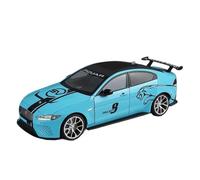 YCNXEB Maqueta de Coche a Escala 1 18 para Jaguar XE SV Project 8 Vehículos De Aleación Modelo Diecast Metal Sonido Luz Coleccionable Juguete Regalos Coche En Miniatura(Azul)