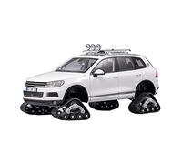 YCNXEB Maqueta de Coche a Escala 1 18 para Touareg Snowplow-Modelo Aleación Coleccionable Entusiastas Todoterreno Juguetes Estáticos Coche Hobby Display Coche En Miniatura(B)