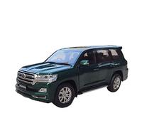 YCNXEB Maqueta de Coche a Escala 1 18 para Toyota Land Cruiser LC200 Verde Timón Izquierdo Alloy Diecast Model Static Car Ornament Coche En Miniatura