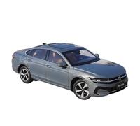 YCNXEB Maqueta de Coche a Escala 1:18 para Volkswagen Nueva Generación Magotan B9 2024 Coche Miniatura Colección Fan Souvenir Decoración Estática para El Hogar Coche En Miniatura(Gray)