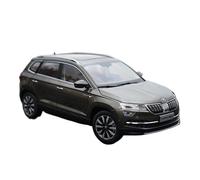 YCNXEB Maqueta de Coche a Escala 1:18 para Volkswagen Skoda Karoq KAROQ Modelo De Coche De Metal Colección Personal Exhibición De Regalo Adorno Estático Coche En Miniatura(Gray)