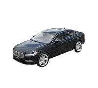 YCNXEB Maqueta de Coche a Escala 1:18 para Volvo S90 Volvo S90 Sedán De Lujo Vehículos De Juguete Colección Regalo para Amigos Y Familiares Coche En Miniatura(Negro)