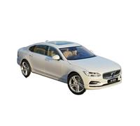 YCNXEB Maqueta de Coche a Escala 1:18 para Volvo S90 Volvo S90 Sedán De Lujo Vehículos De Juguete Colección Regalo para Amigos Y Familiares Coche En Miniatura(White)
