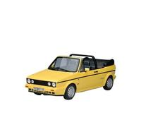 YCNXEB Maqueta de Coche a Escala 1:18 para VW Golf Cabriolet Modelo De Coche De Resina Colección Clásica Exhibición De Recuerdos Coche En Miniatura
